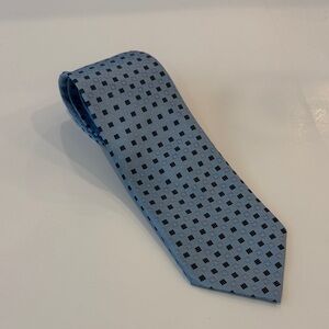 Dolce & Gabbana Elegant Blue 100% Silk Patterned Men's Tie